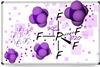 A whiteboard used to workout the 3d structure of phosphorus pentafluoride