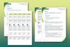 Example pages from the student worksheet and teacher notes that make up this resource