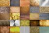picture of divided up to show 25 different types of materials