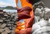 Three photos of different rocks