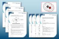 Screenshots of the chemistry of iron teacher notes and student sheets and a carbon monoxide molecule
